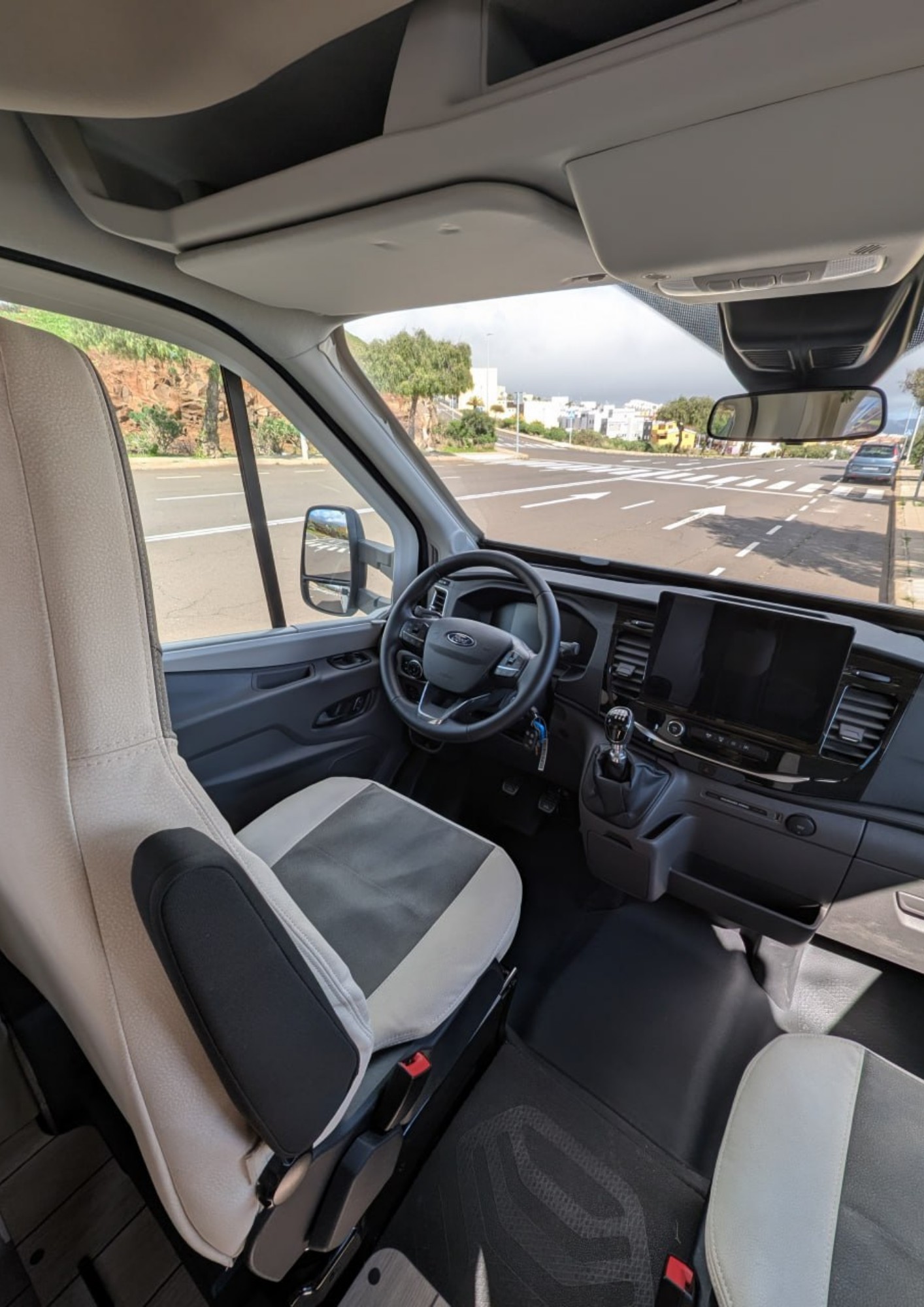 Interior de la autocaravana